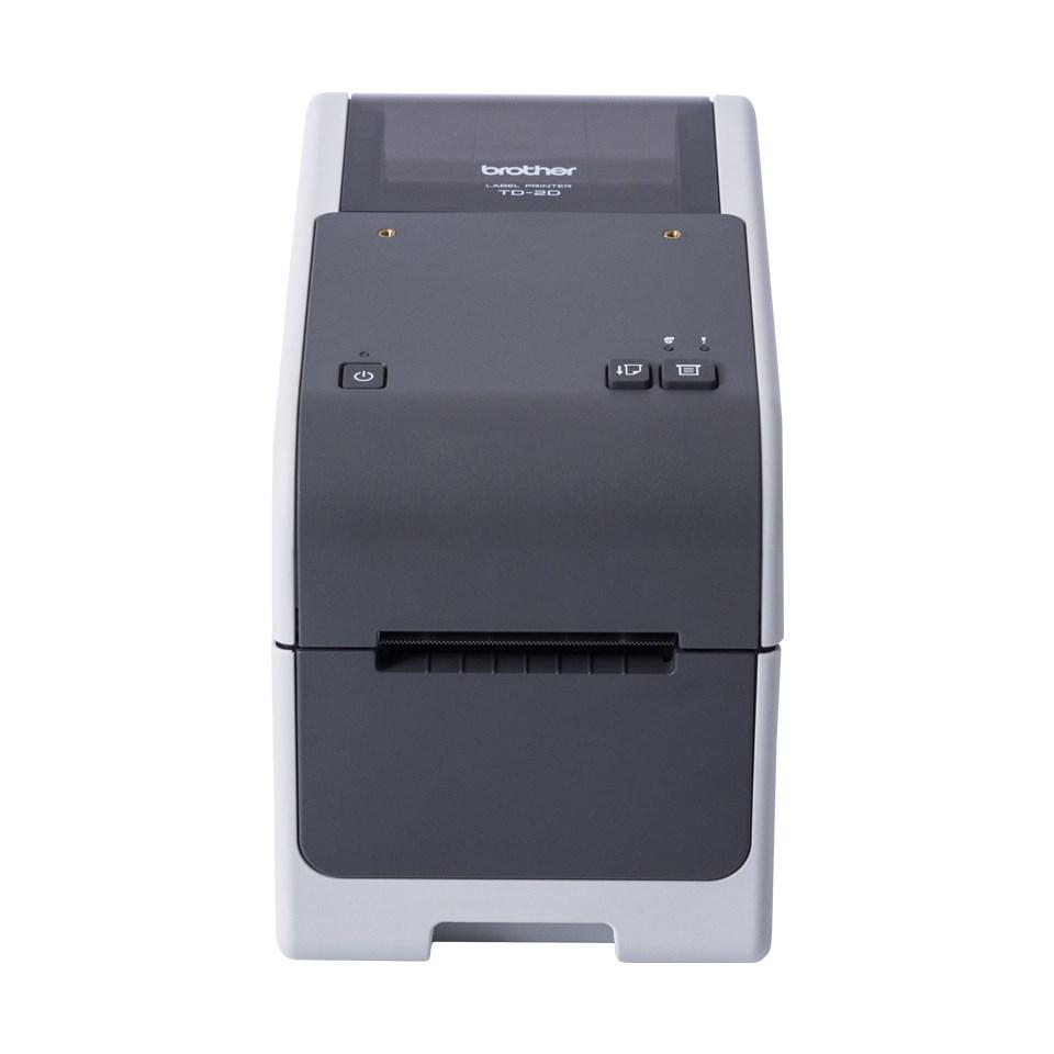 Brother TD-2320D labelprinter - direkt termisk, 203 dpi, 152 mm/sek, kablet med Ethernet