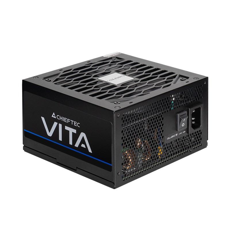 Chieftec VITA BPX-650-S ATX strømforsyning 650 W - Sort billede