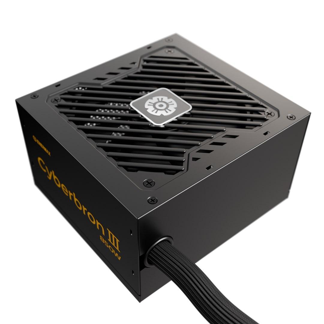 Enermax Cyberbron III 850 W ATX strømforsyning - 80 PLUS Bronze, ikke‑modulær, sort billede