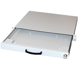 EQUIP 19" tastatur-skuffe til rack - 1U, grå billede