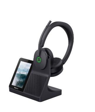 Yealink WH68 Workstation – trådløs headset-workstation til bordtelefon billede