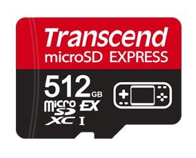 Transcend USD710S microSDXC-kort 512 GB - 3D NAND, U3/V30/A1 billede