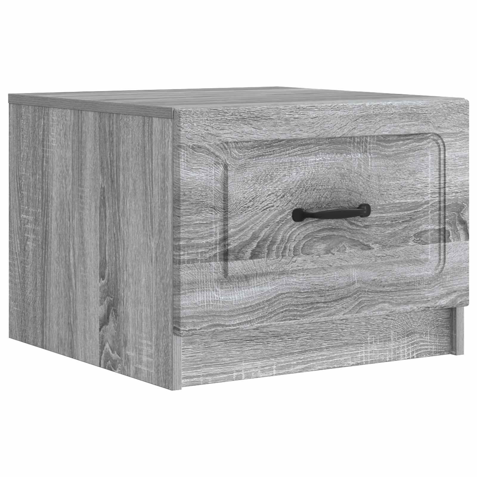 Sofabord Grå sonoma-eg 49 x 50 x 37 cm Konstrueret træ billede
