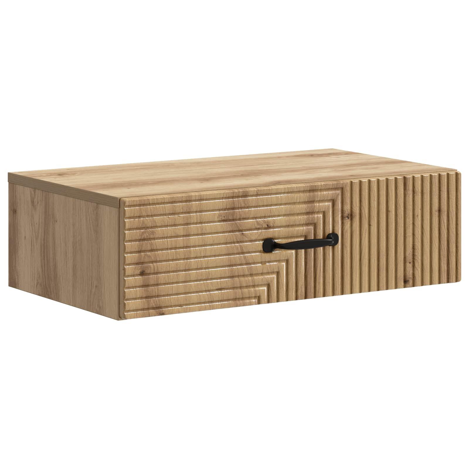 Væghængt Sideskab Artisan-eg 59 x 34,5 x 17 cm Konstrueret træ billede