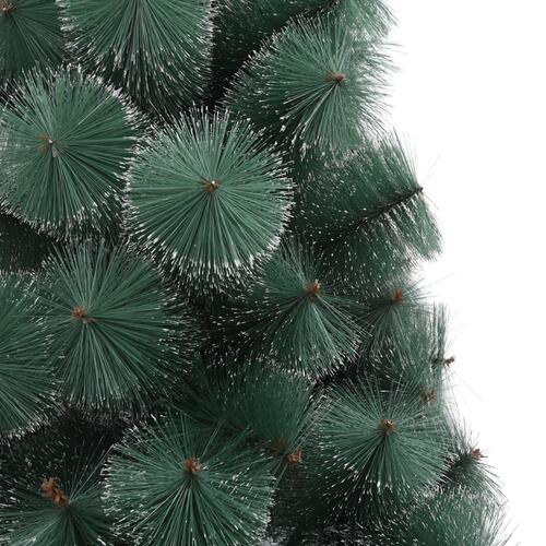 Kunstigt juletræ med fod 150 cm PET grøn