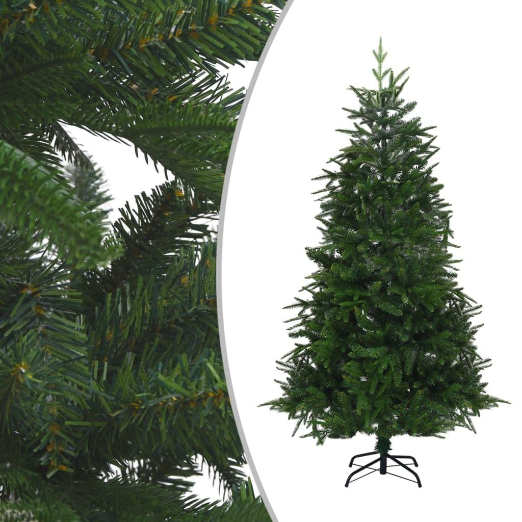 Kunstigt juletræ 210 cm PVC + PE grøn