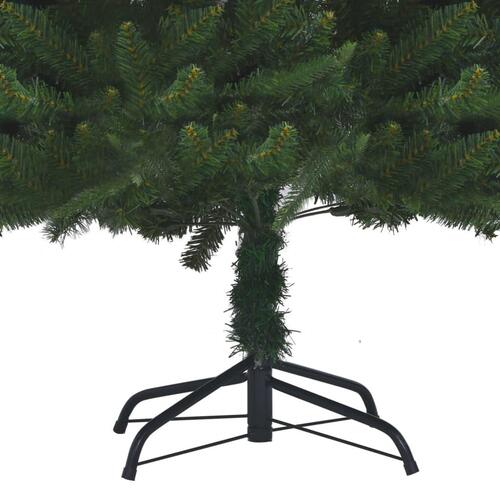 Kunstigt juletræ 240 cm PVC + PE grøn