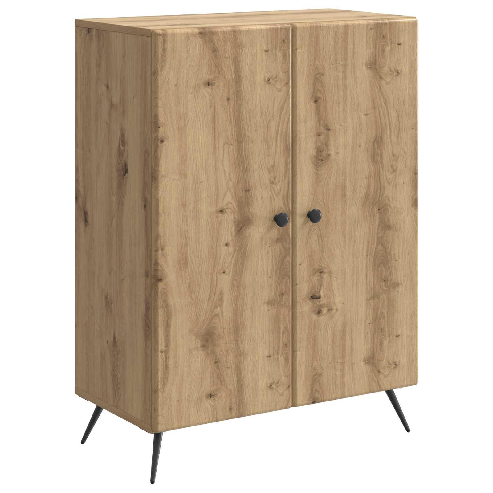Sidebord Artisan-eg 66 x 34,5 x 90 cm Konstrueret træ billede