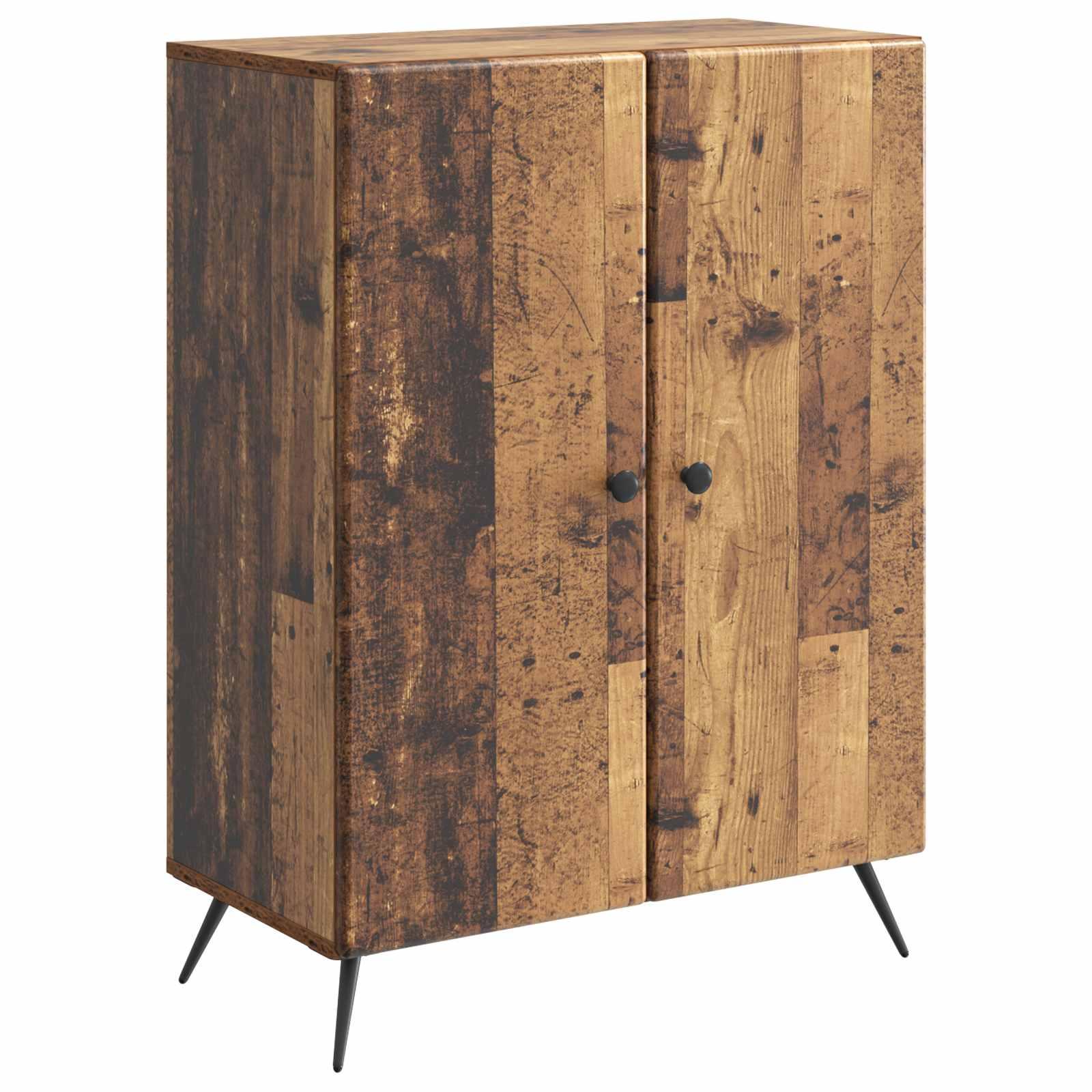 Sidebord Gammelt træ 66 x 34,5 x 90 cm Konstrueret træ billede