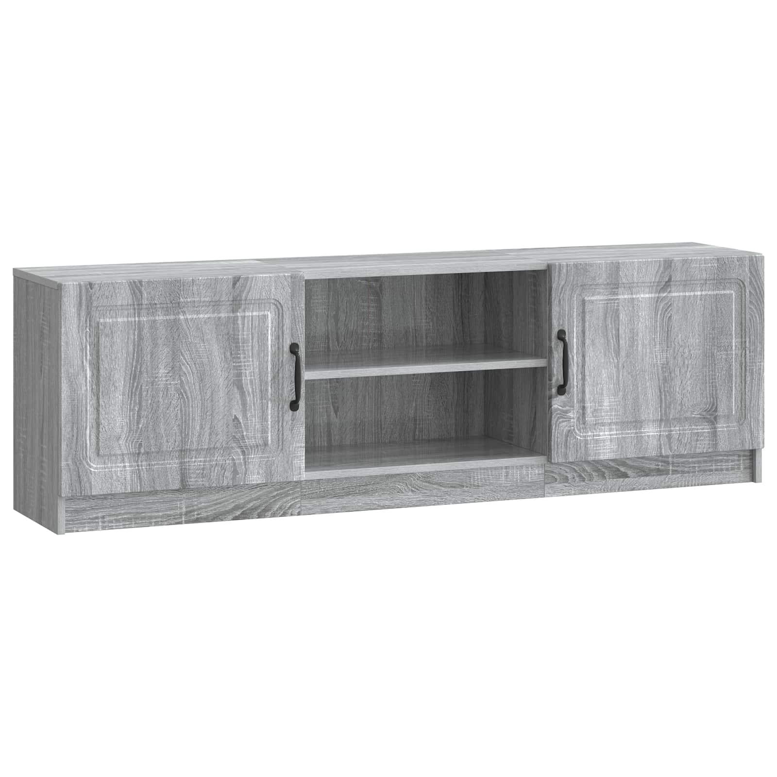 TV-skab Grå sonoma-eg 150 x 31 x 47 cm Konstrueret træ billede