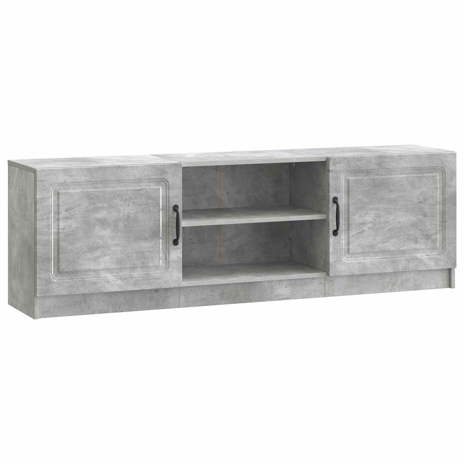 TV-skab Betongrå 150 x 31 x 47 cm Konstrueret træ billede