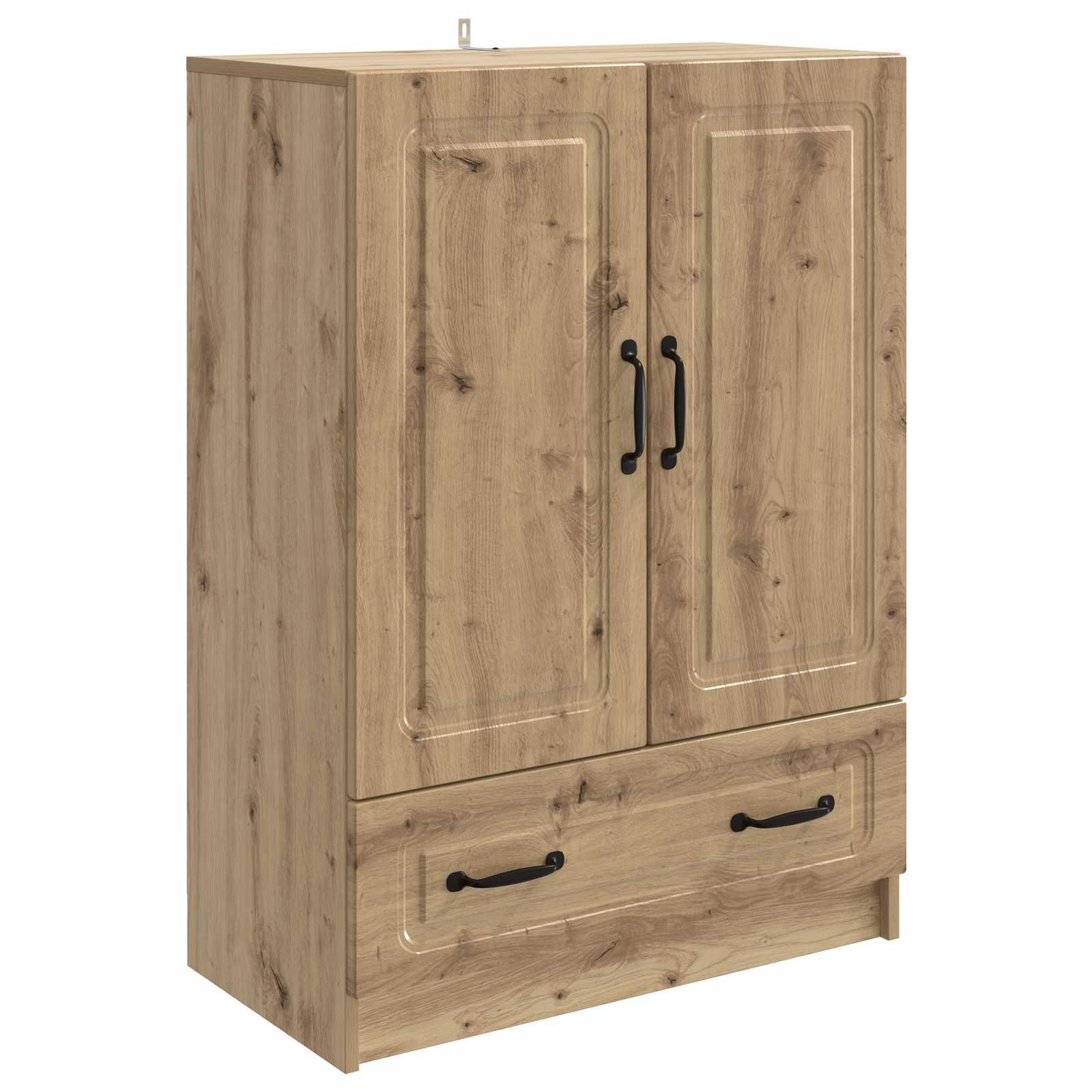 Sidebord Artisan-eg 66 x 34,5 x 92 cm Konstrueret træ billede