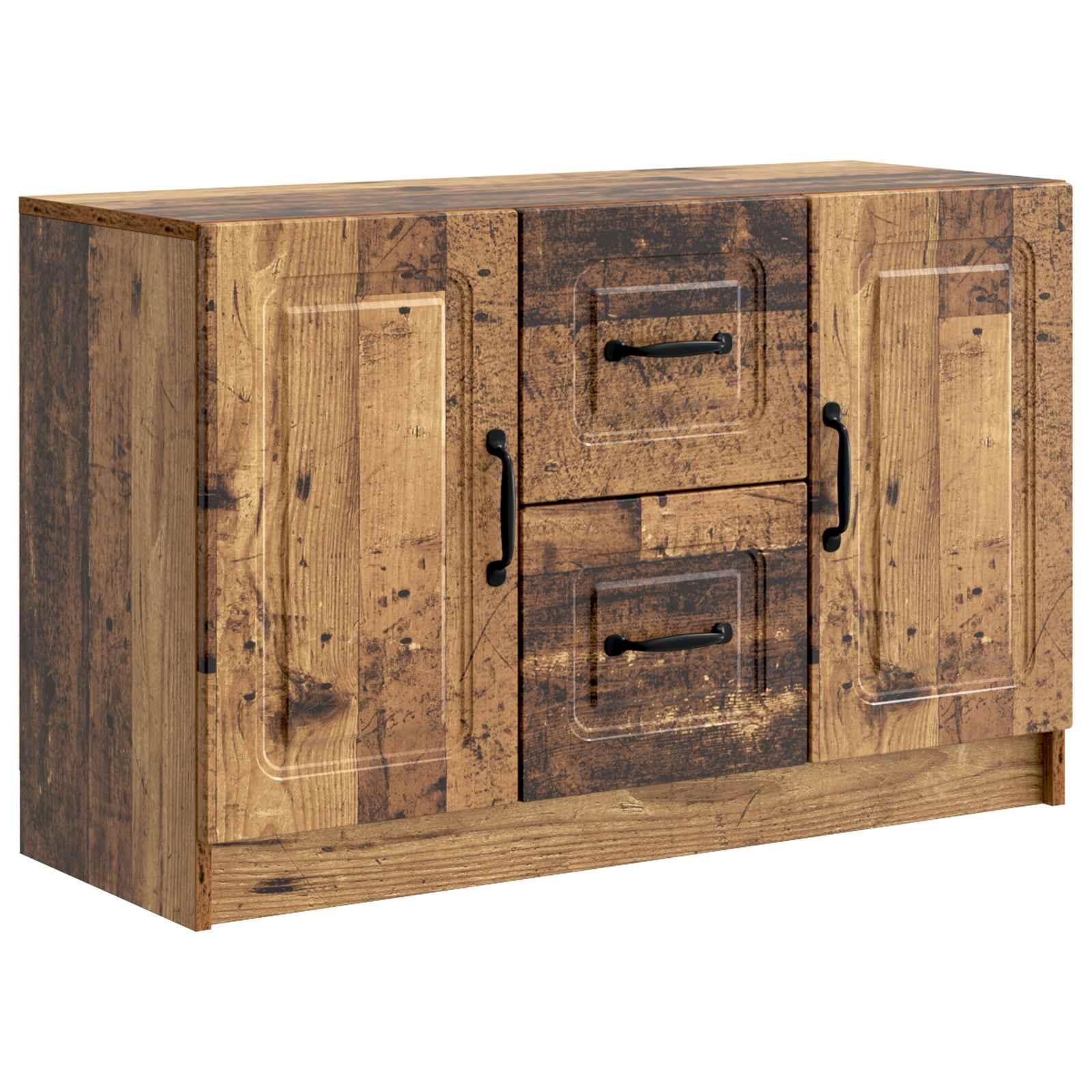 Sidebord Gammelt træ 89 x 34,5 x 57 cm Konstrueret træ billede
