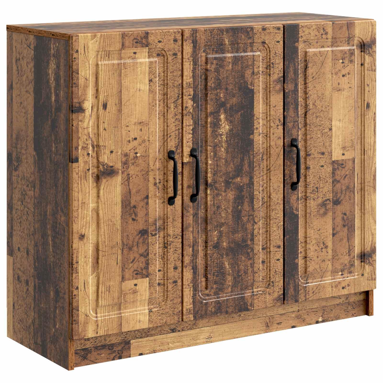 Sidebord Gammelt træ 89 x 34,5 x 77 cm Konstrueret træ billede