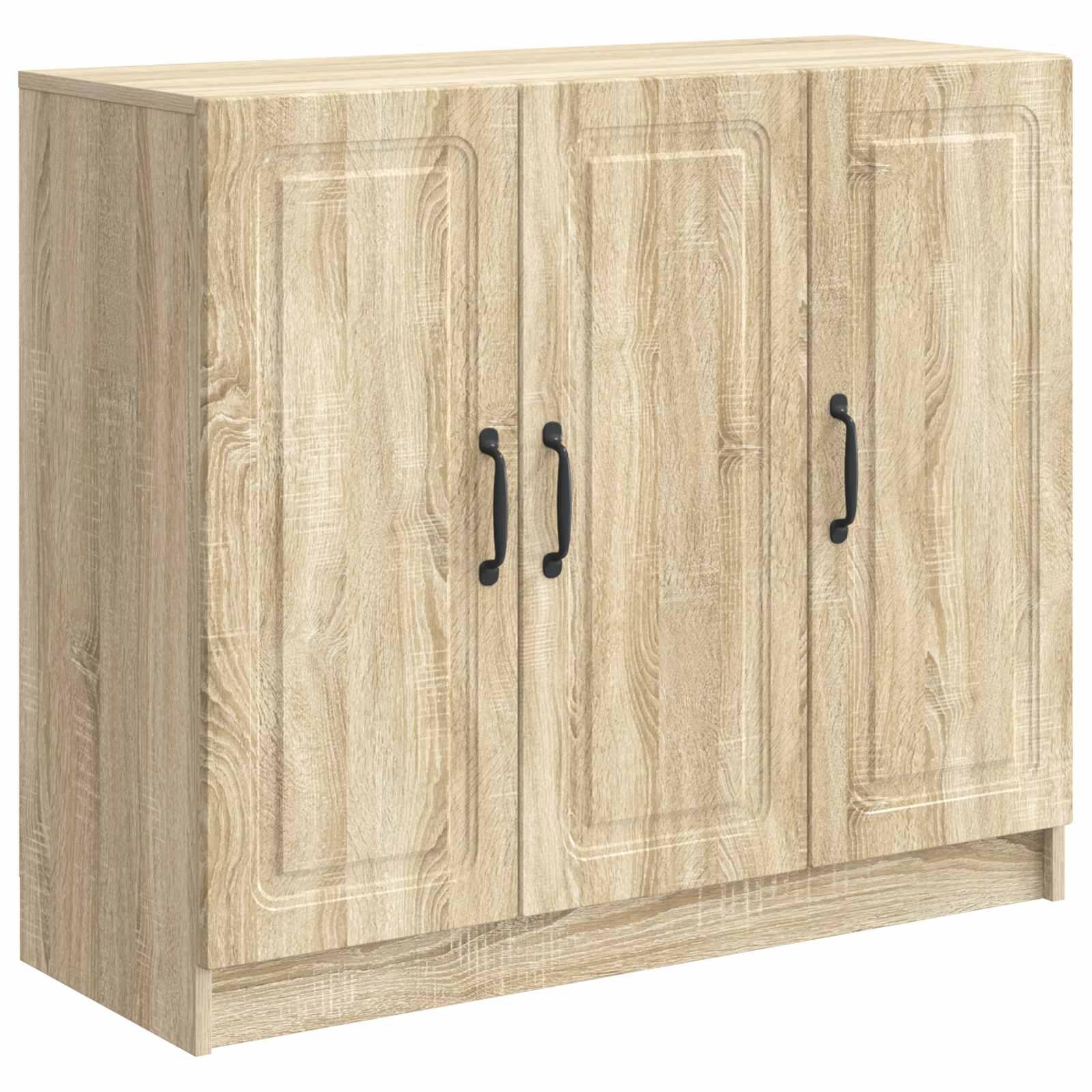 Sidebord Sonoma-eg 89 x 34,5 x 77 cm Konstrueret træ billede