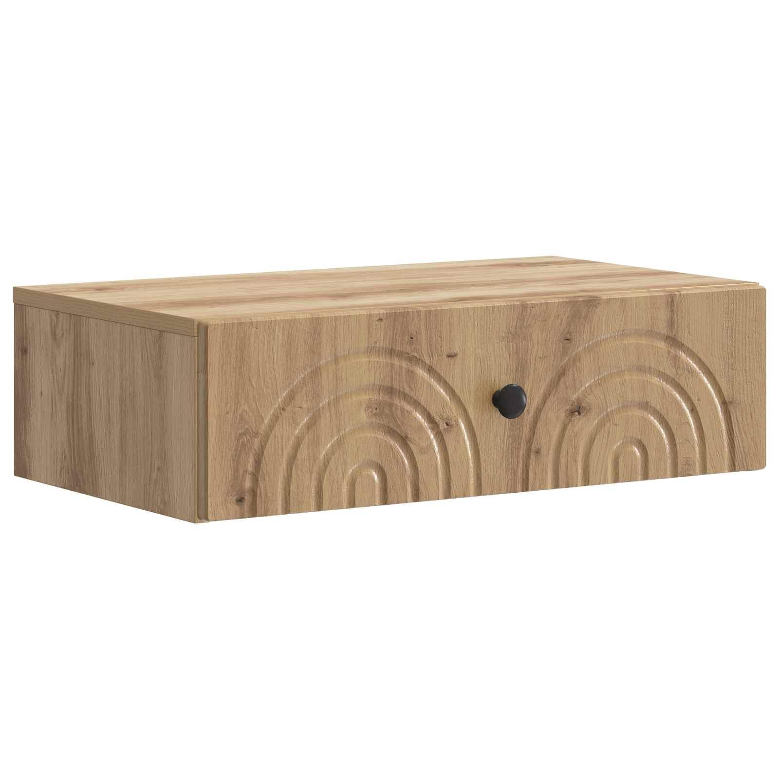 Væghængt Sideskab Artisan-eg 59 x 34,5 x 17 cm Konstrueret træ billede