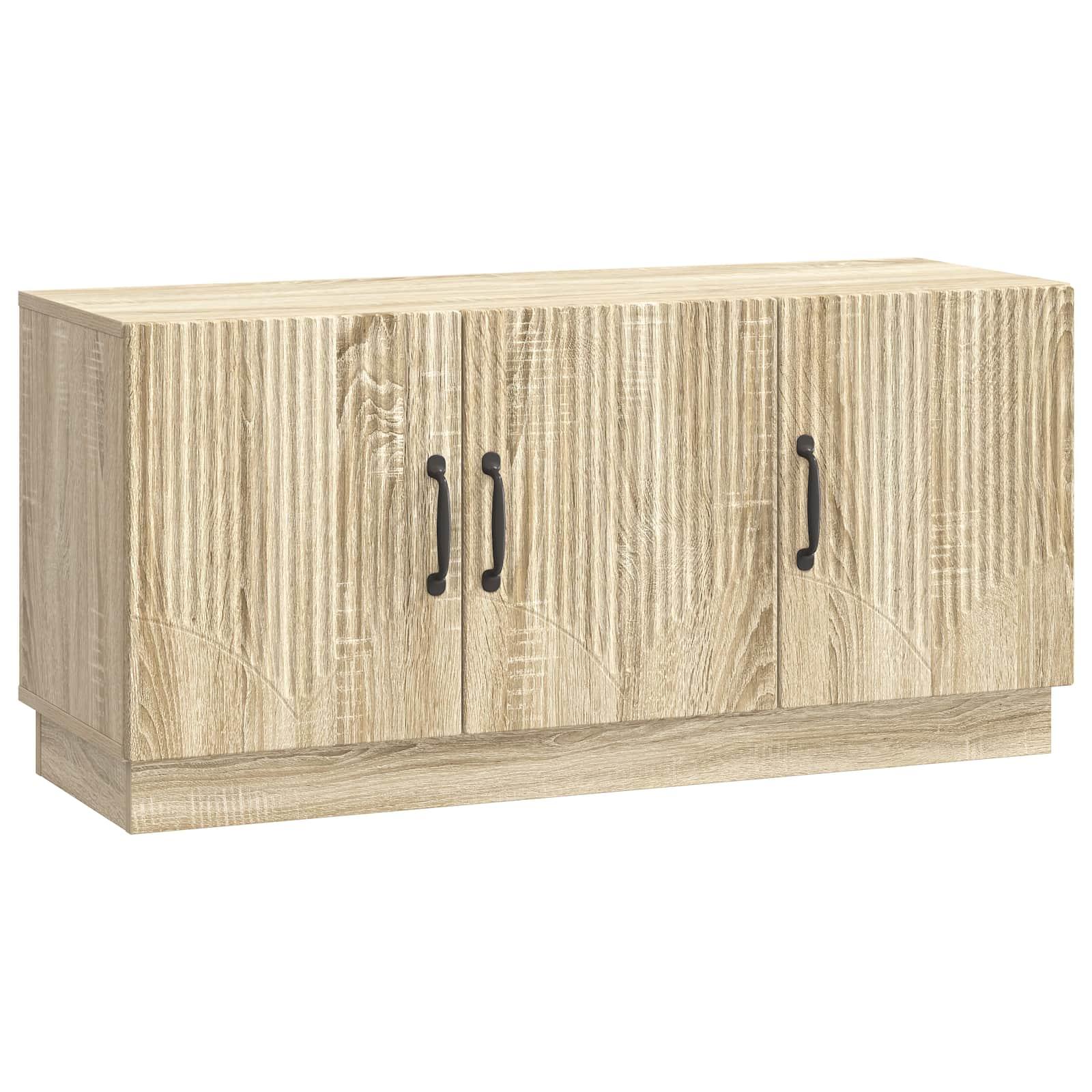 TV-skab Sonoma-eg 99 x 34,5 x 47 cm Konstrueret træ billede