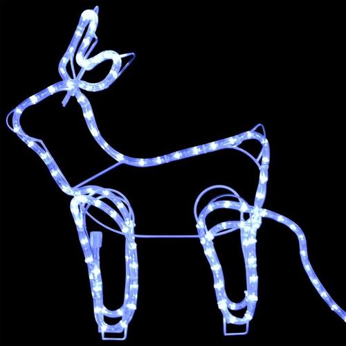 Rensdyr og kane udendørs juledekoration 252 LED'er