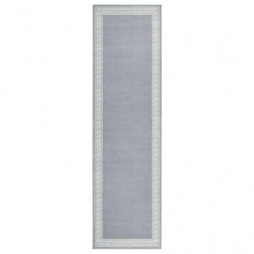 Tæppeløber 80x300 cm med motiv BCF grå