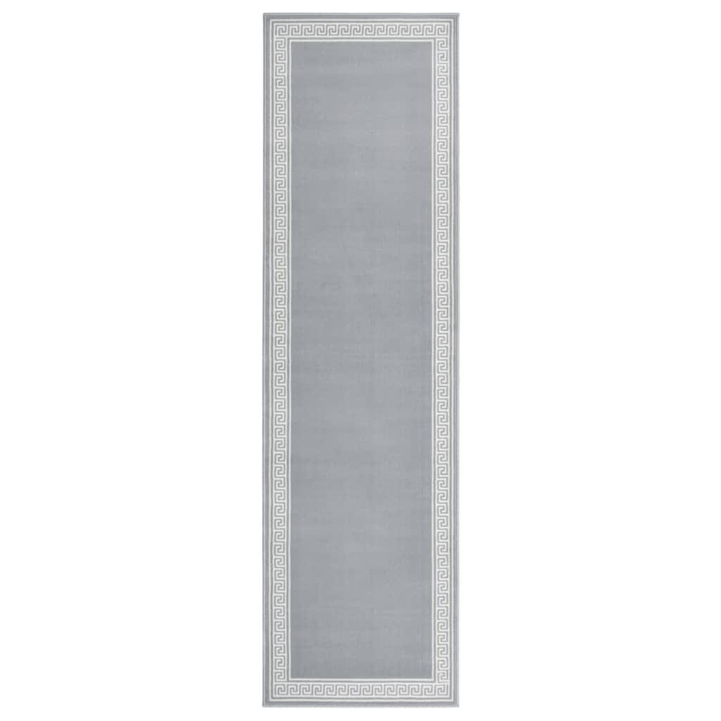 Tæppeløber 80x300 cm med motiv BCF grå