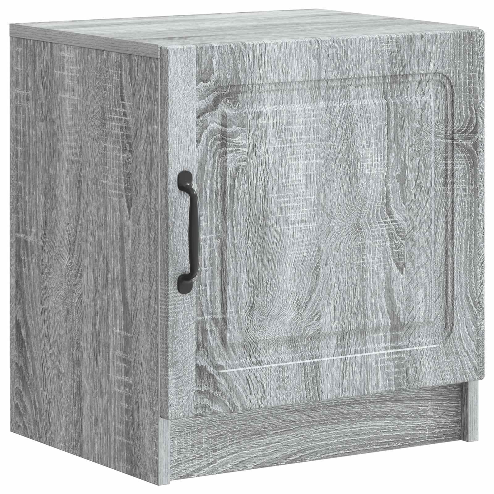 Natskab Grå sonoma-eg 43 x 34,5 x 47 cm Konstrueret træ billede