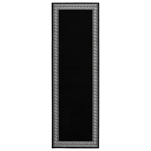 Tæppeløber 80x250 cm med motiv BCF sort