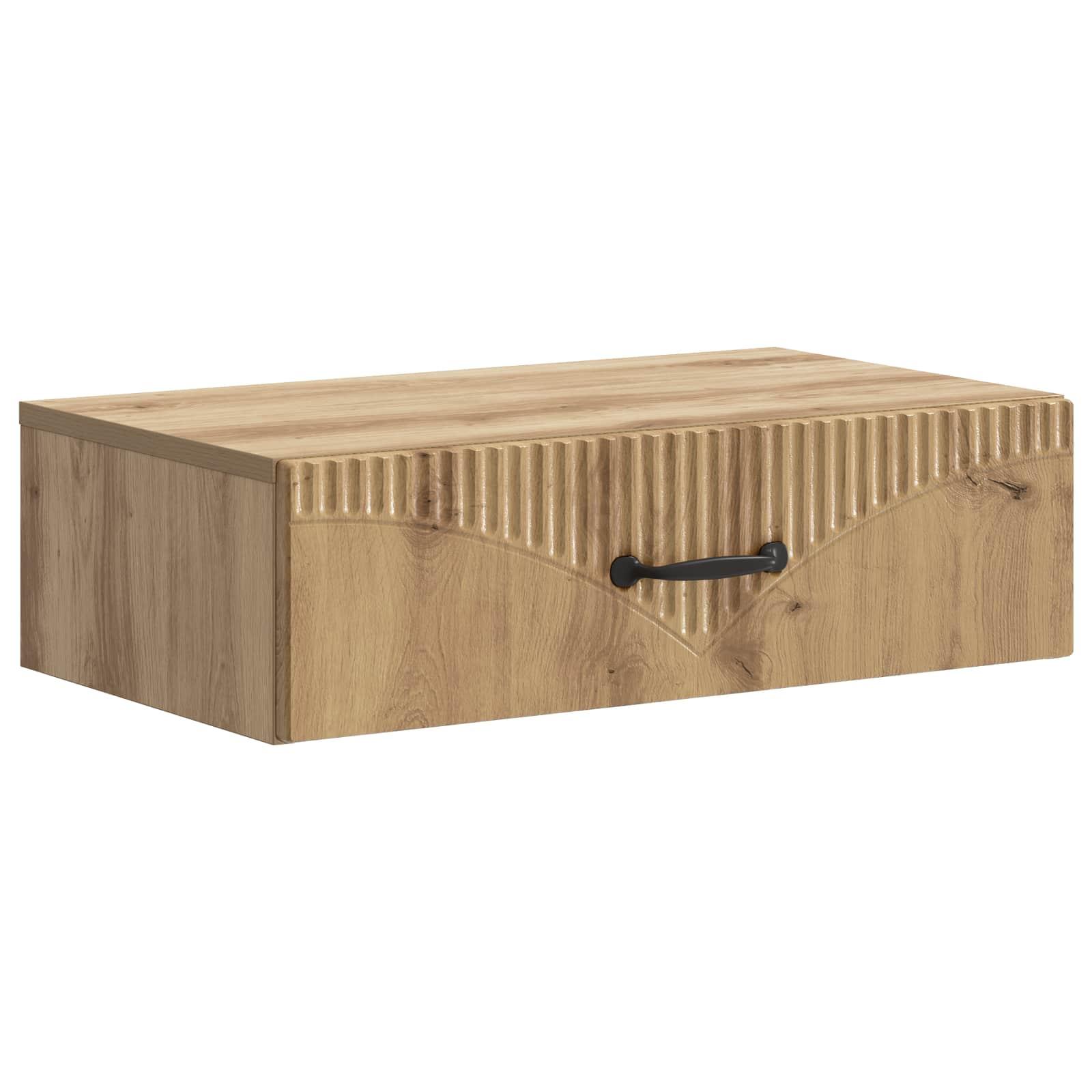 Væghængt Sideskab Artisan-eg 59 x 34,5 x 17 cm Konstrueret træ billede