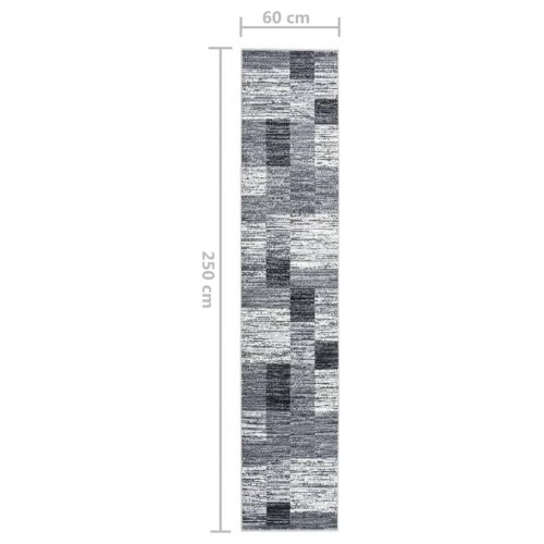 Tæppeløber 60x250 cm BCF grå