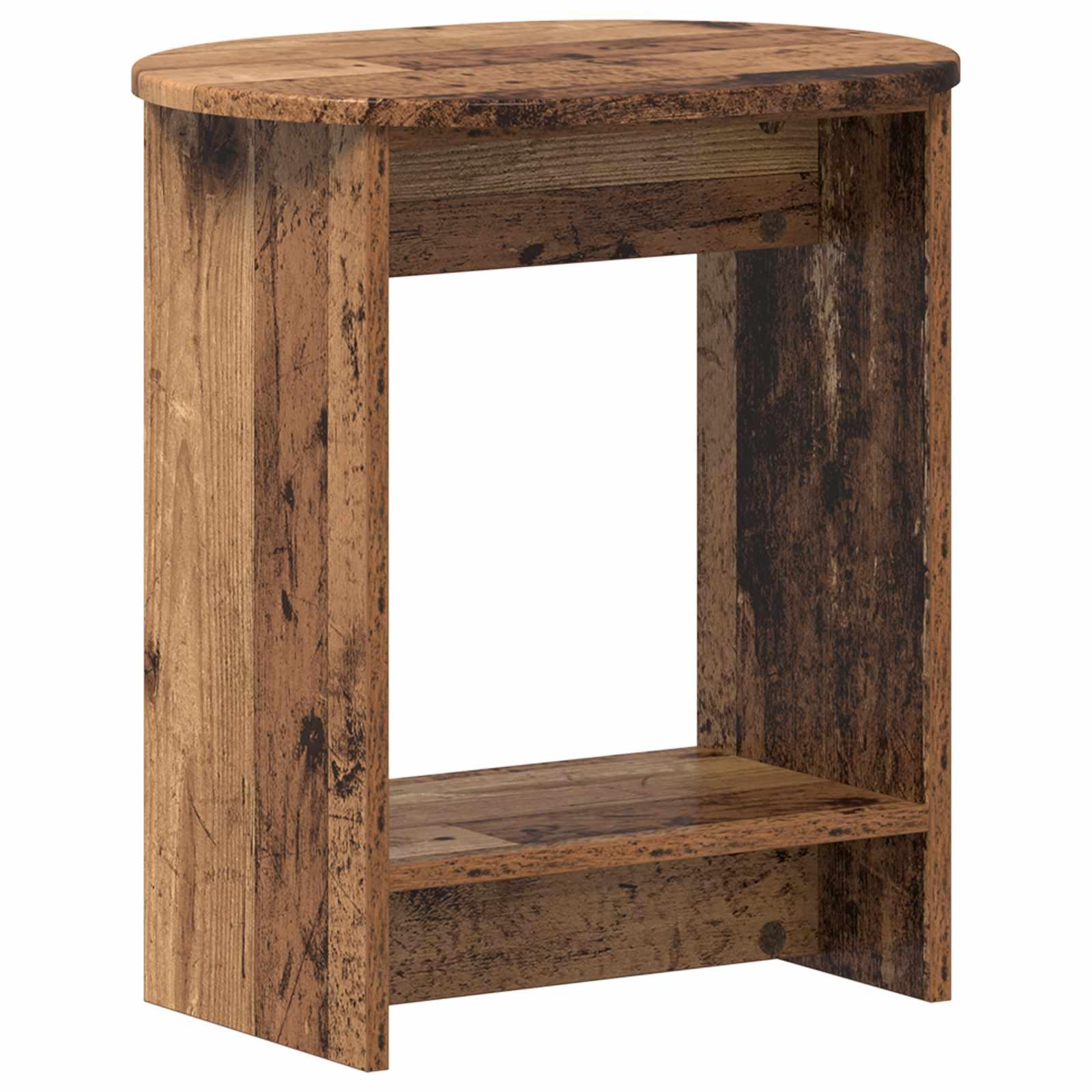 Sidebord Gammelt træ 50 x 39,5 x 55 cm Konstrueret træ billede