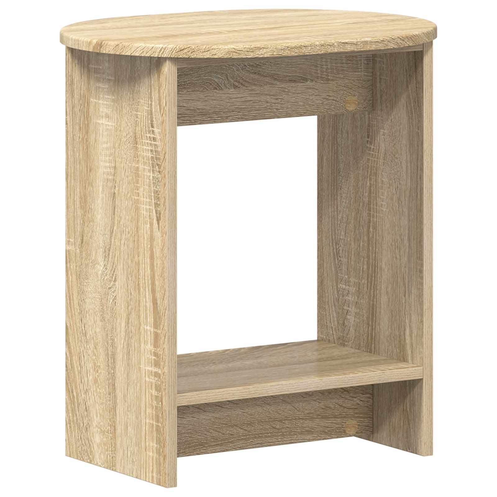Sidebord Sonoma eg 50 x 39,5 x 55 cm Konstrueret træ billede