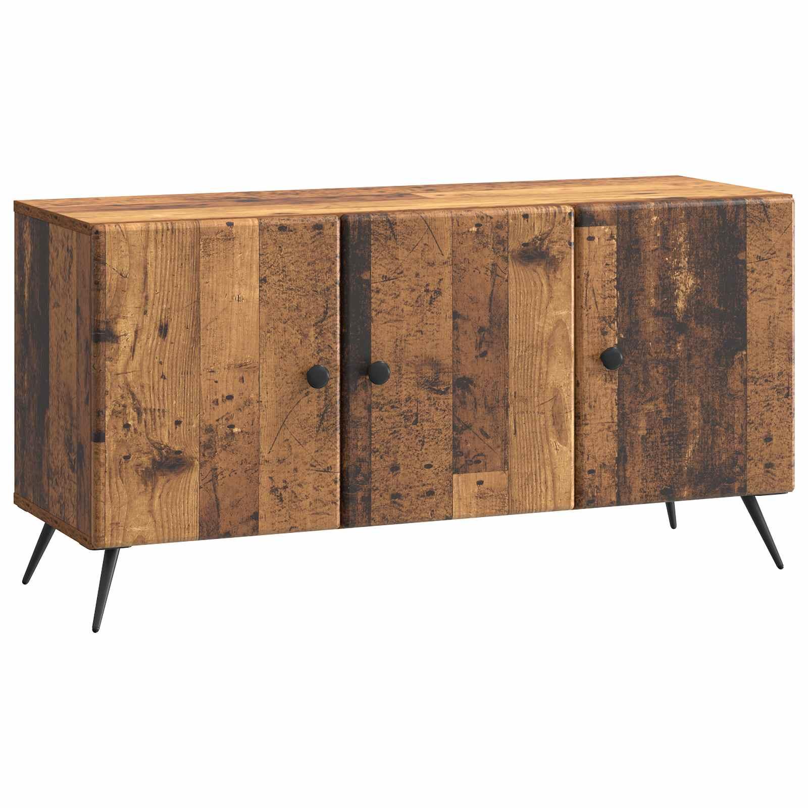 TV-skab Gammelt træ 99 x 34,5 x 50 cm Konstrueret træ billede