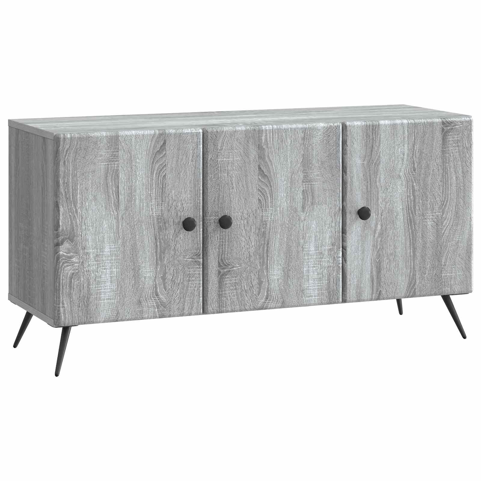 TV-skab Grå sonoma-eg 99 x 34,5 x 50 cm Konstrueret træ billede