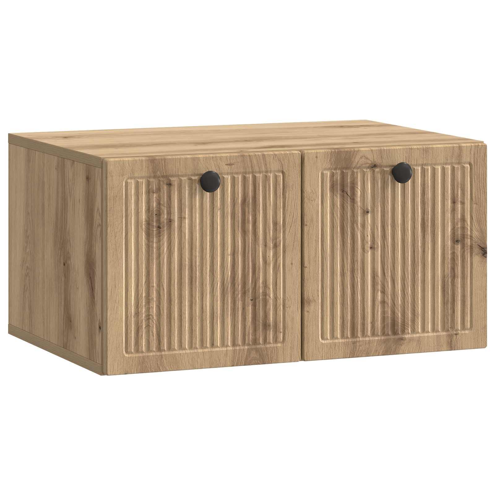 Væghængt TV-skab Artisan-eg 59,5 x 41 x 30 cm Konstrueret træ billede