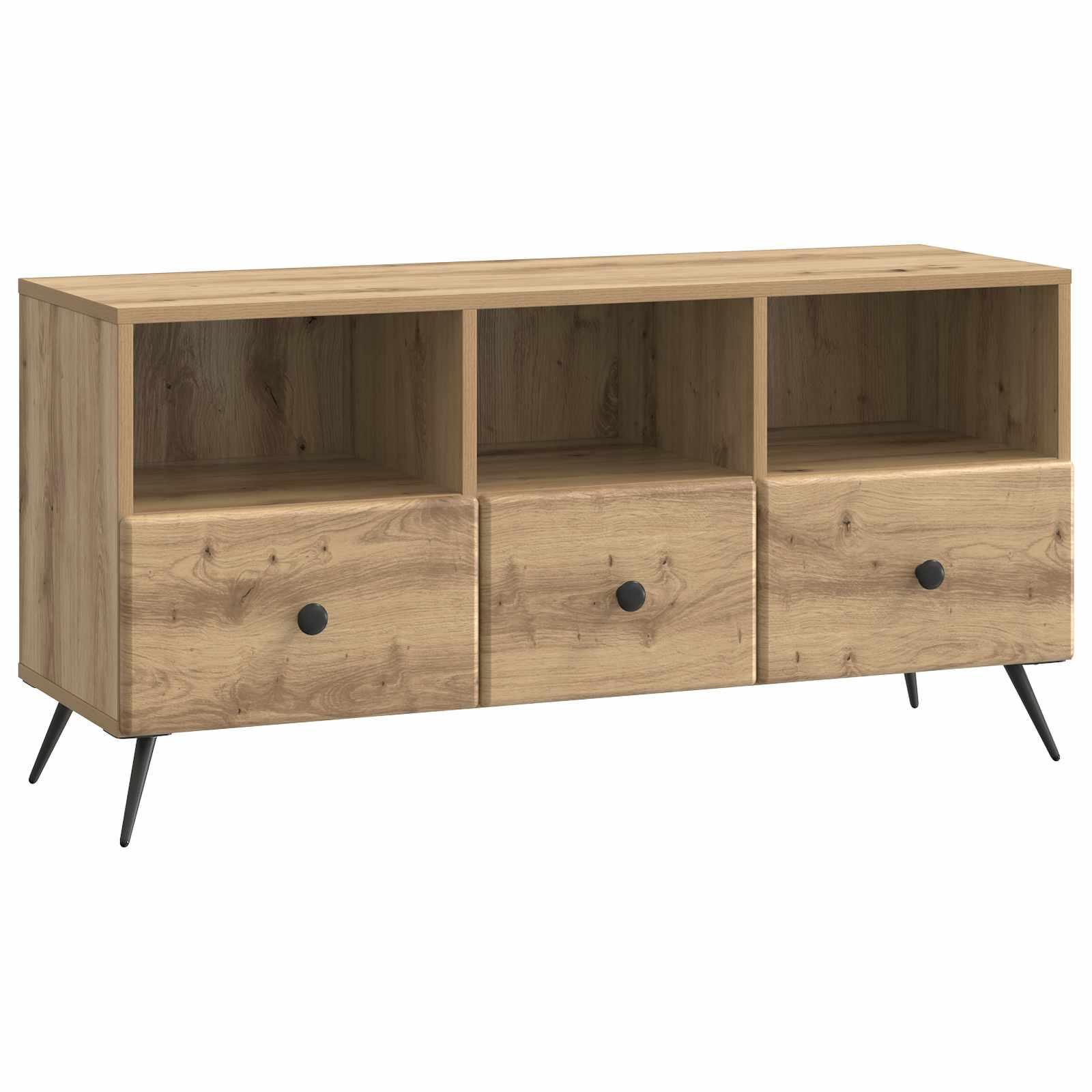 TV-skab Artisan-eg 102 x 34,5 x 50 cm Konstrueret træ billede
