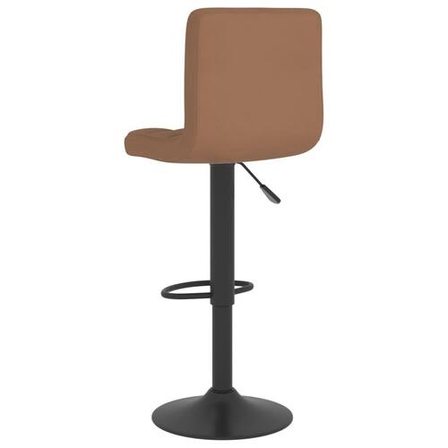 Barstole 2 stk. stof brun
