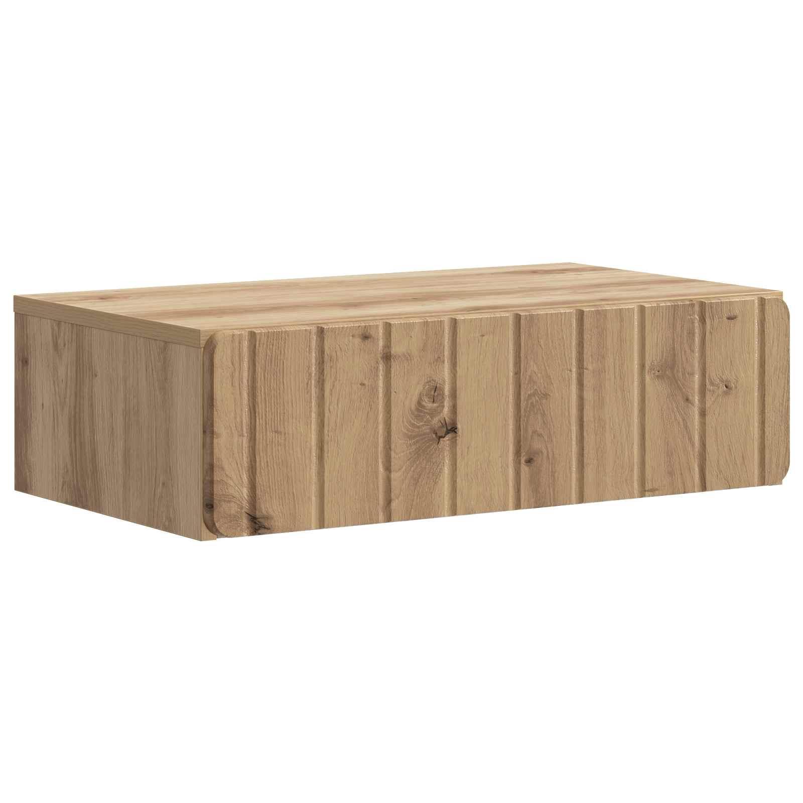 Væghængt Sideskab Artisan-eg 59 x 34,5 x 17 cm Konstrueret træ billede
