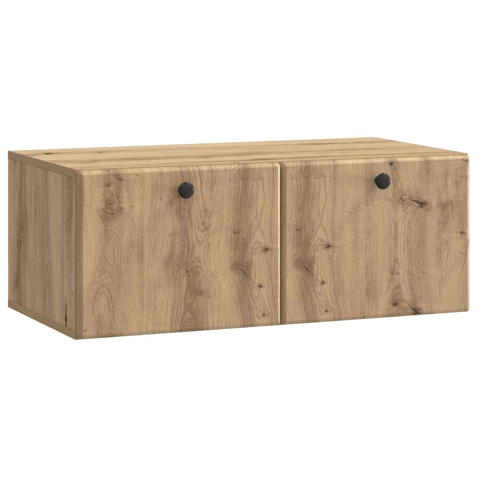 Væghængt TV-skab Artisan-eg 78,5 x 41 x 30 cm Konstrueret træ billede