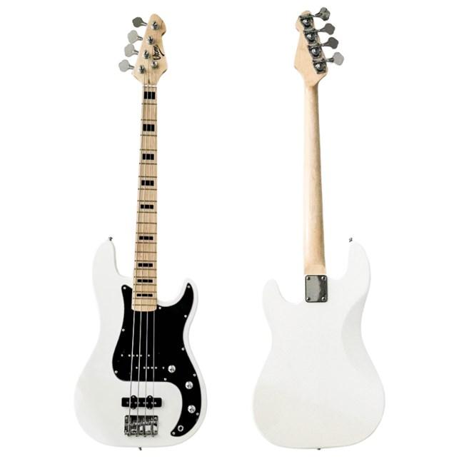 V-Tone PJB46 el-bas 4/4 - hvid billede