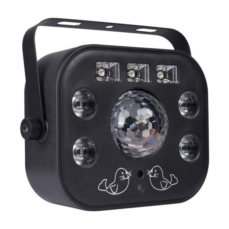 Light4Me Multiphase – UV LED multieffekt partylampe (IP20) billede