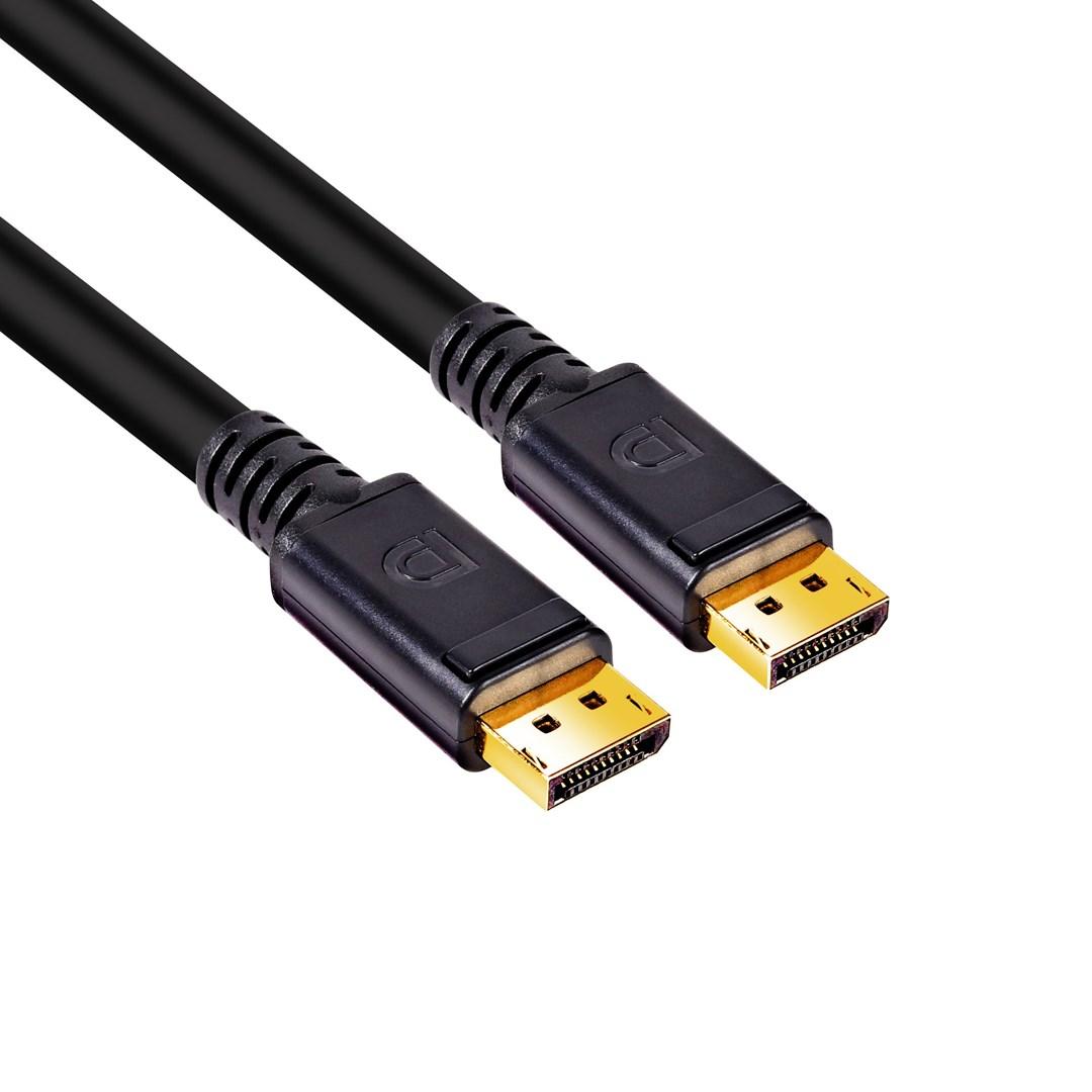 BitFenix DisplayPort kabel 1.4 HBR3 32,4 Gb/s - 4 m, 8K 60 Hz
