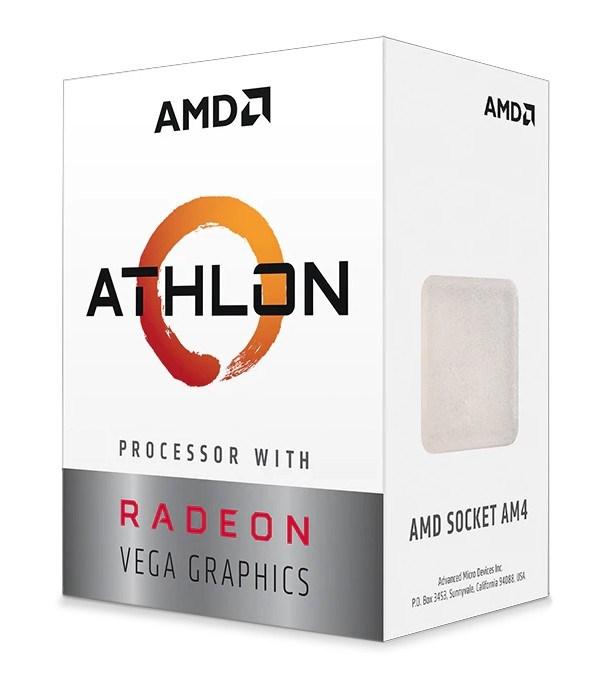 AMD Athlon 3000G 3,5 GHz processor med Radeon Vega 3 - AM4 billede