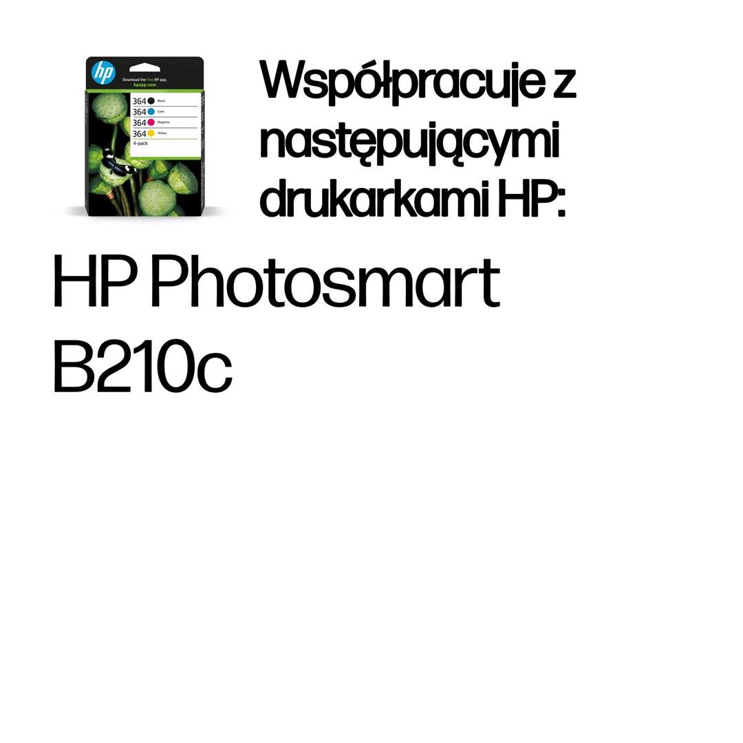 HP 364 4‑pak - original blækpatroner (sort/cyan/magenta/gul)