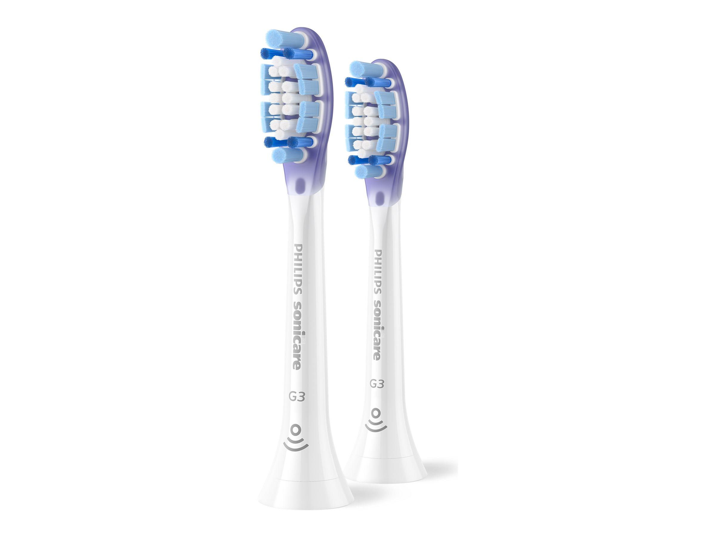 Philips Sonicare G3 Premium Gum Care HX9052 - ekstra tandbørstehoveder 2-pak, hvid billede