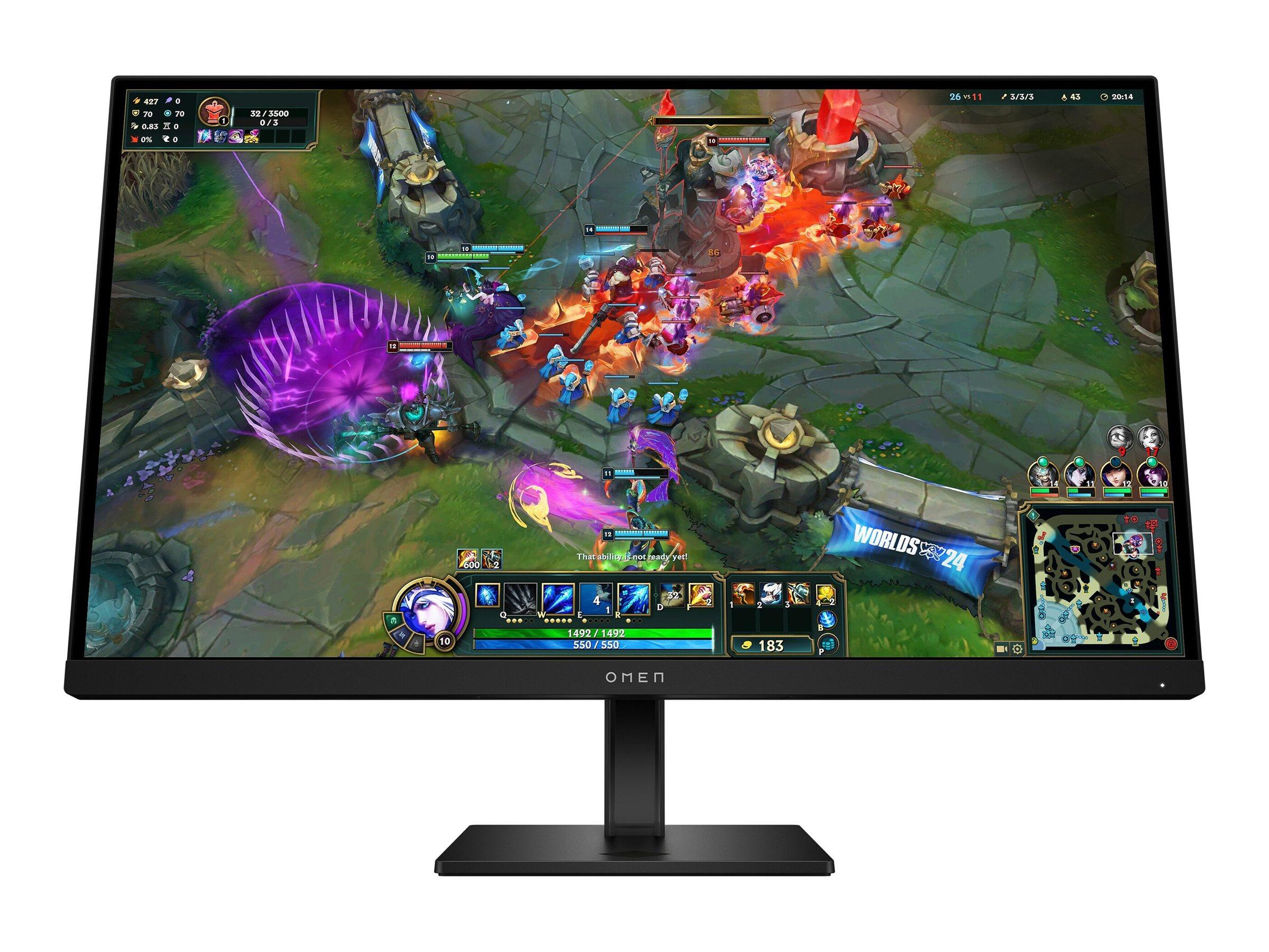 OMEN by HP 27qs G2 - 27" IPS QHD gaming-skærm, 280 Hz, HDMI/DisplayPort/USB