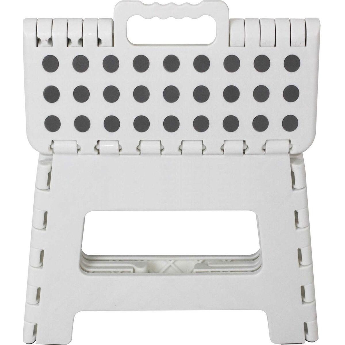 Marbueno foldbar taburet/step - hvid 26 × 33 × 27 cm billede