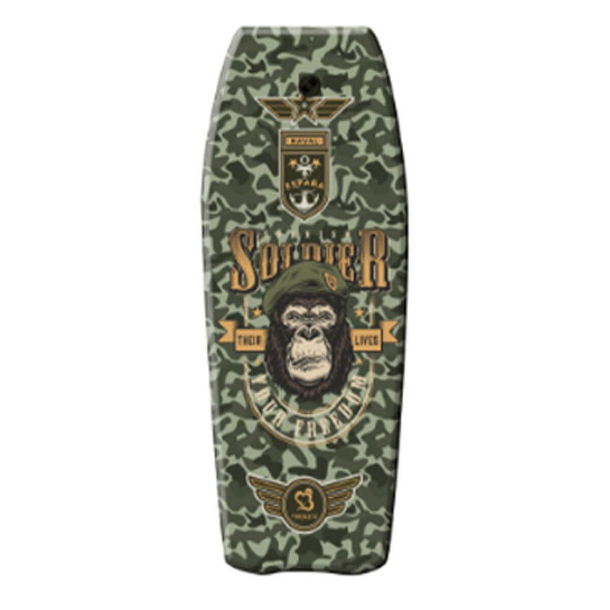Marbueno bodyboard - multifarvet camo, 5 × 104 × 50 cm billede