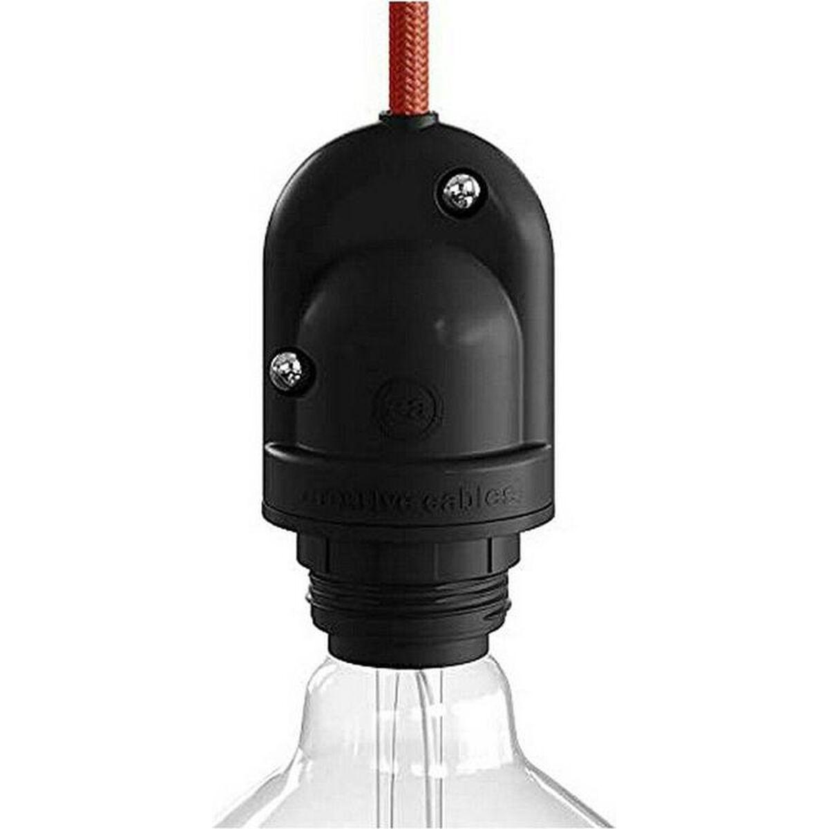 Lampeholder til væg - sort, moderne, 220-240 V (IP20) (OUTLET A) billede