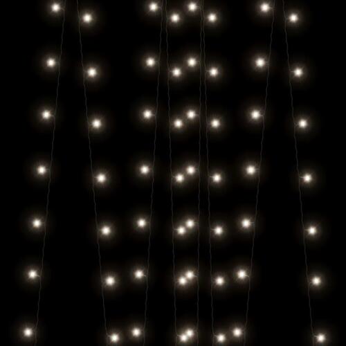 Lyskæder 2 stk. 2x200 LED inde/ude soldrevet kold hvid