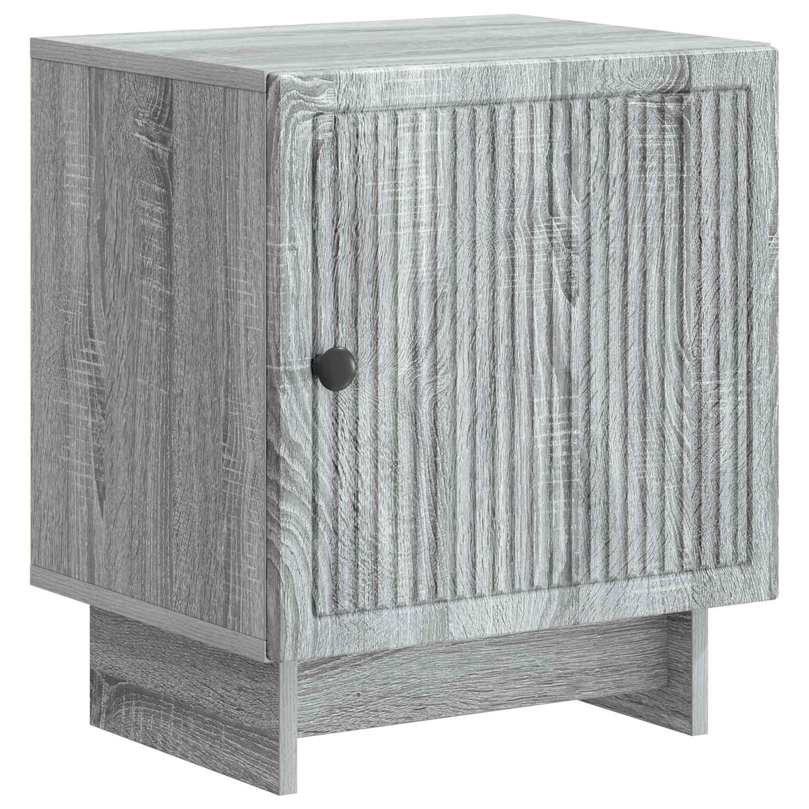 Natskab Grå sonoma-eg 43 x 34,5 x 50 cm Konstrueret træ billede
