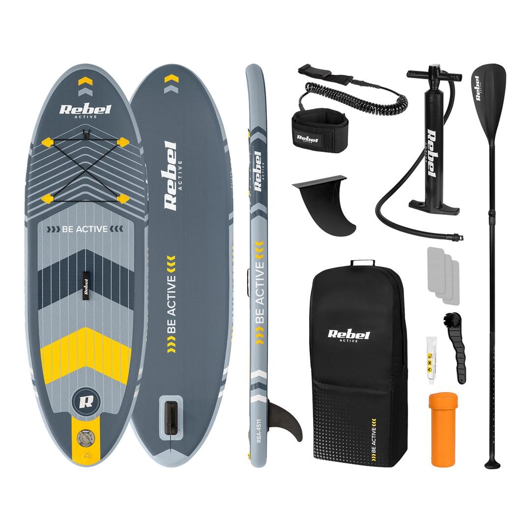 Rebel Active oppustelig SUP-board 244 × 76 × 10 cm - sæt billede